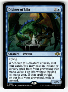 Diviner of Mist – 20 TDC: Commander: Tarkir: Dragonstorm R NM