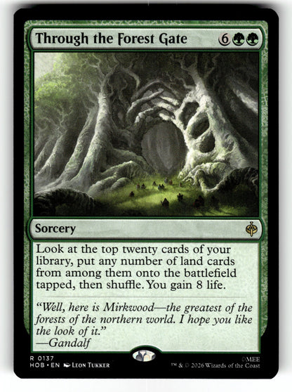 Through the Forest Gate – 137 HOB: The Hobbit R NM