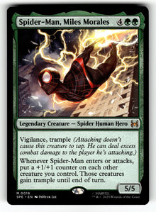 Spider-Man, Miles Morales – 18 SPE: Marvel's Spider-Man: Eternal-Legal M NM