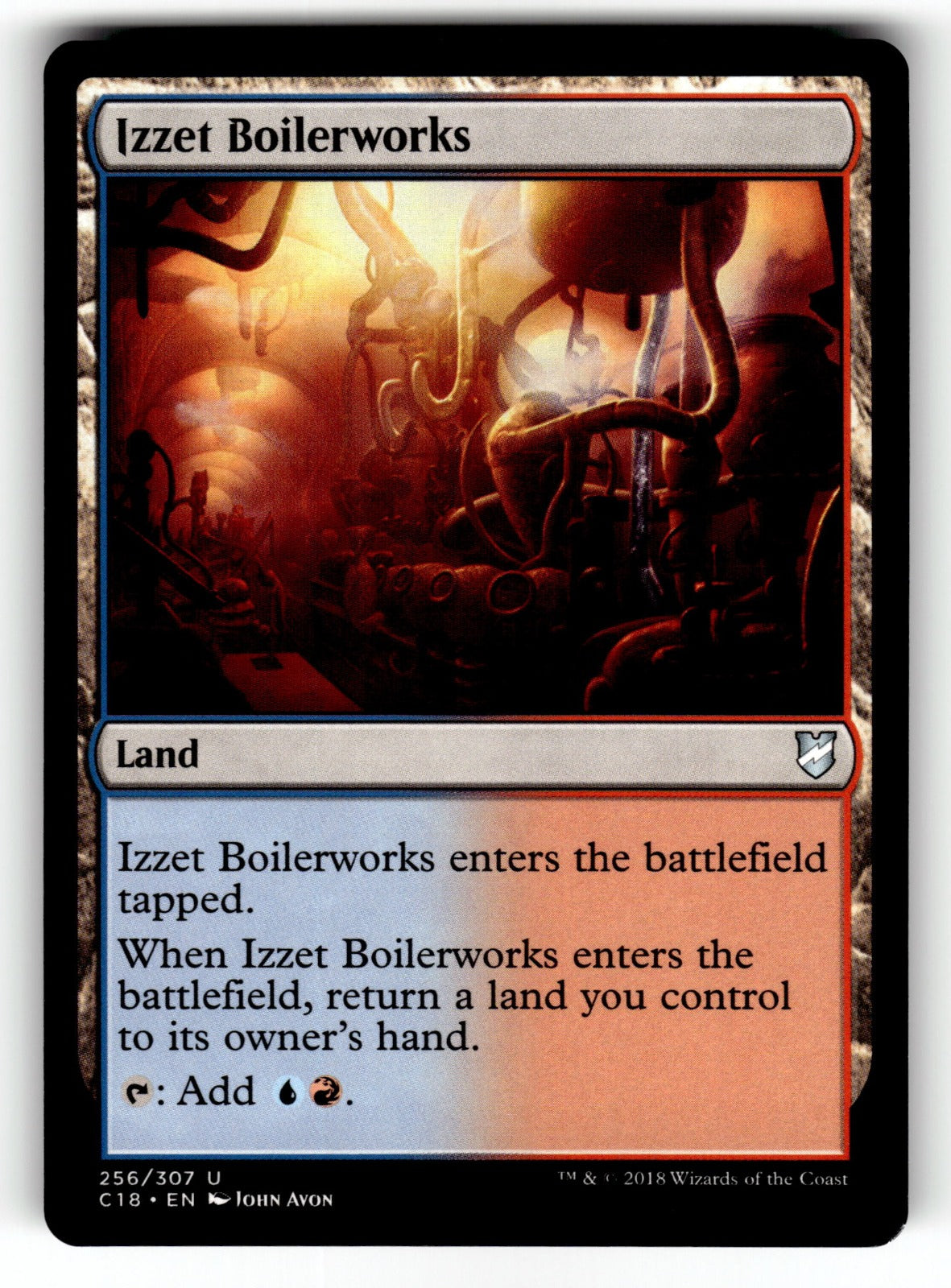 Izzet Boilerworks – 256 C18: Commander 2018 U NM