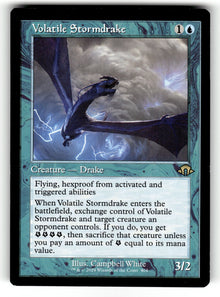 Volatile Stormdrake (Retro Frame) – 404 MH3: Modern Horizons 3 R NM