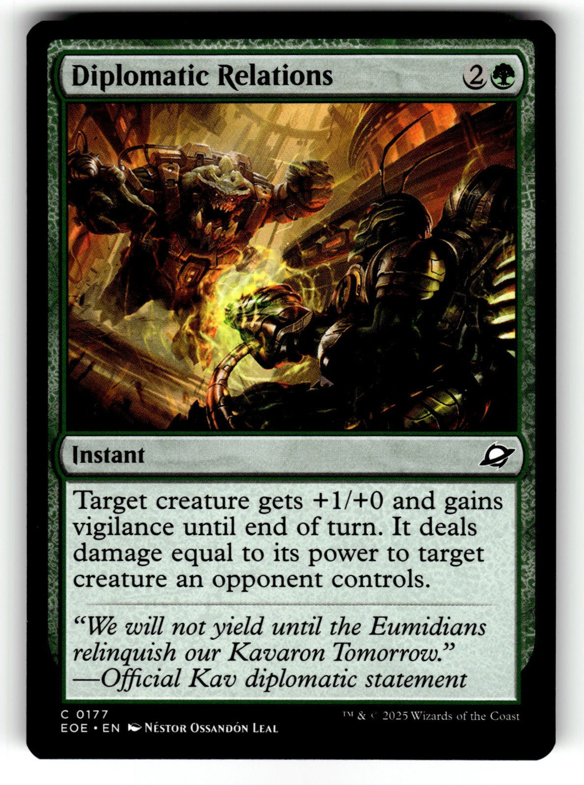 Diplomatic Relations – 177 EOE: Edge of Eternities C NM