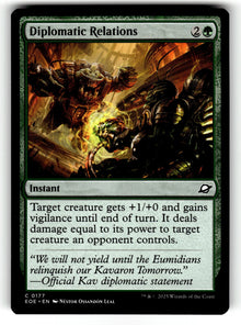 Diplomatic Relations – 177 EOE: Edge of Eternities C NM