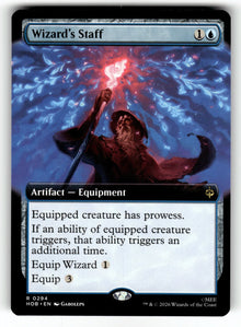 Wizard's Staff (Extended Art) – 294 HOB: The Hobbit R NM