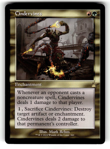 Cindervines (Retro Frame) – 360 RVR: Ravnica Remastered R NM