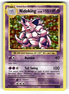 Nidoking - 45/108 EVO: XY - Evolutions Holo Rare Holo NM