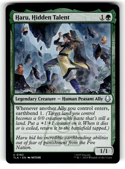 Haru, Hidden Talent – 182 TLA: Avatar: The Last Airbender U NM