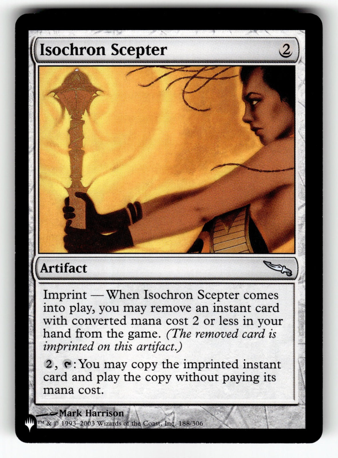 Isochron Scepter – 188/306 LIST: The List Reprints U NM