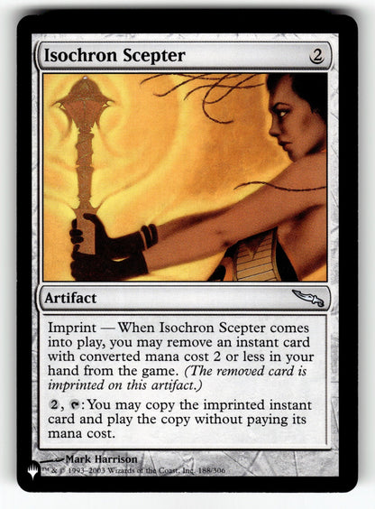 Isochron Scepter – 188/306 LIST: The List Reprints U NM