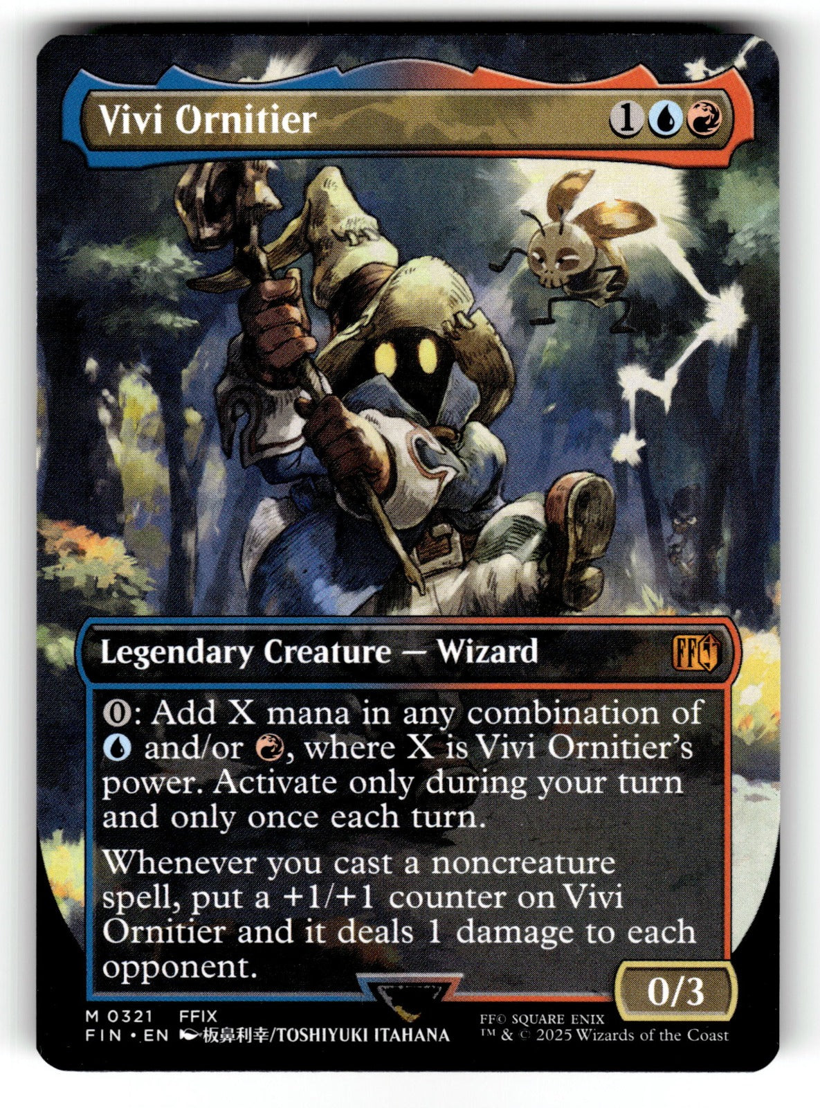 Vivi Ornitier (Borderless) – 321 FIN: FINAL FANTASY M NM