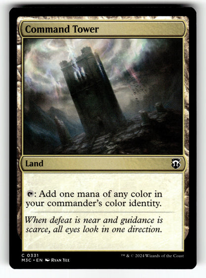 Command Tower – 331 M3C: Commander: Modern Horizons 3 C NM