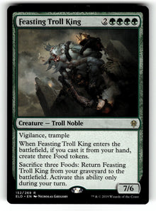 Feasting Troll King – 152 ELD: Throne of Eldraine R NM