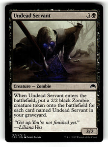 Undead Servant – 124 ORI: Magic Origins C LP