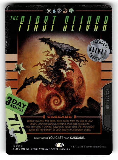 The First Sliver – 1371 SLD: Secret Lair Drop Series M Foil NM