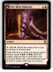 Ore-Rich Stalactite – 11 LCC: Commander: The Lost Caverns of Ixalan R NM