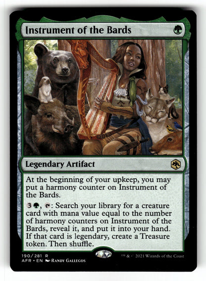 Instrument of the Bards – 190 AFR: Adventures in the Forgotten Realms R NM