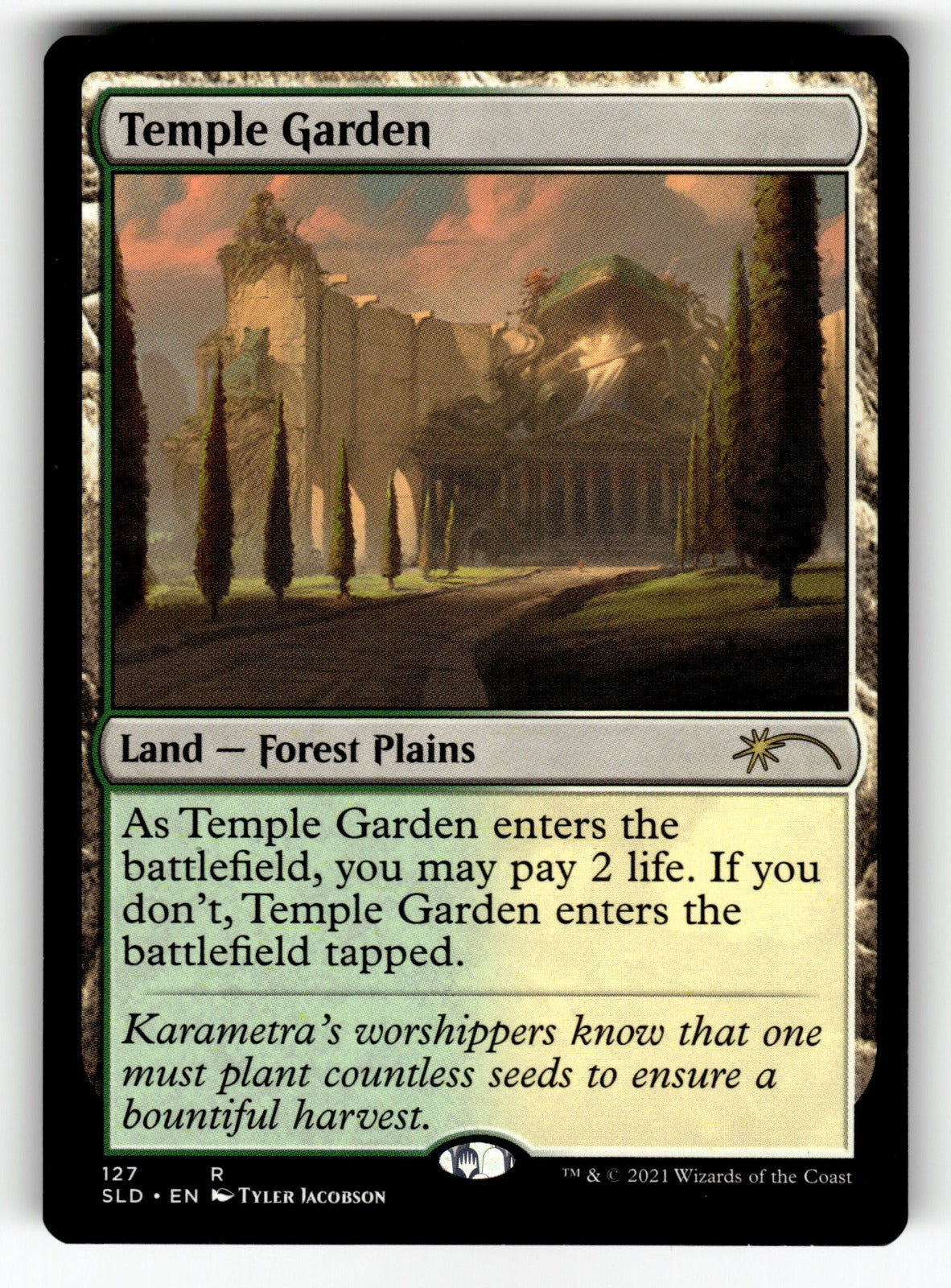 Temple Garden – 127 SLD: Secret Lair Drop Series R NM