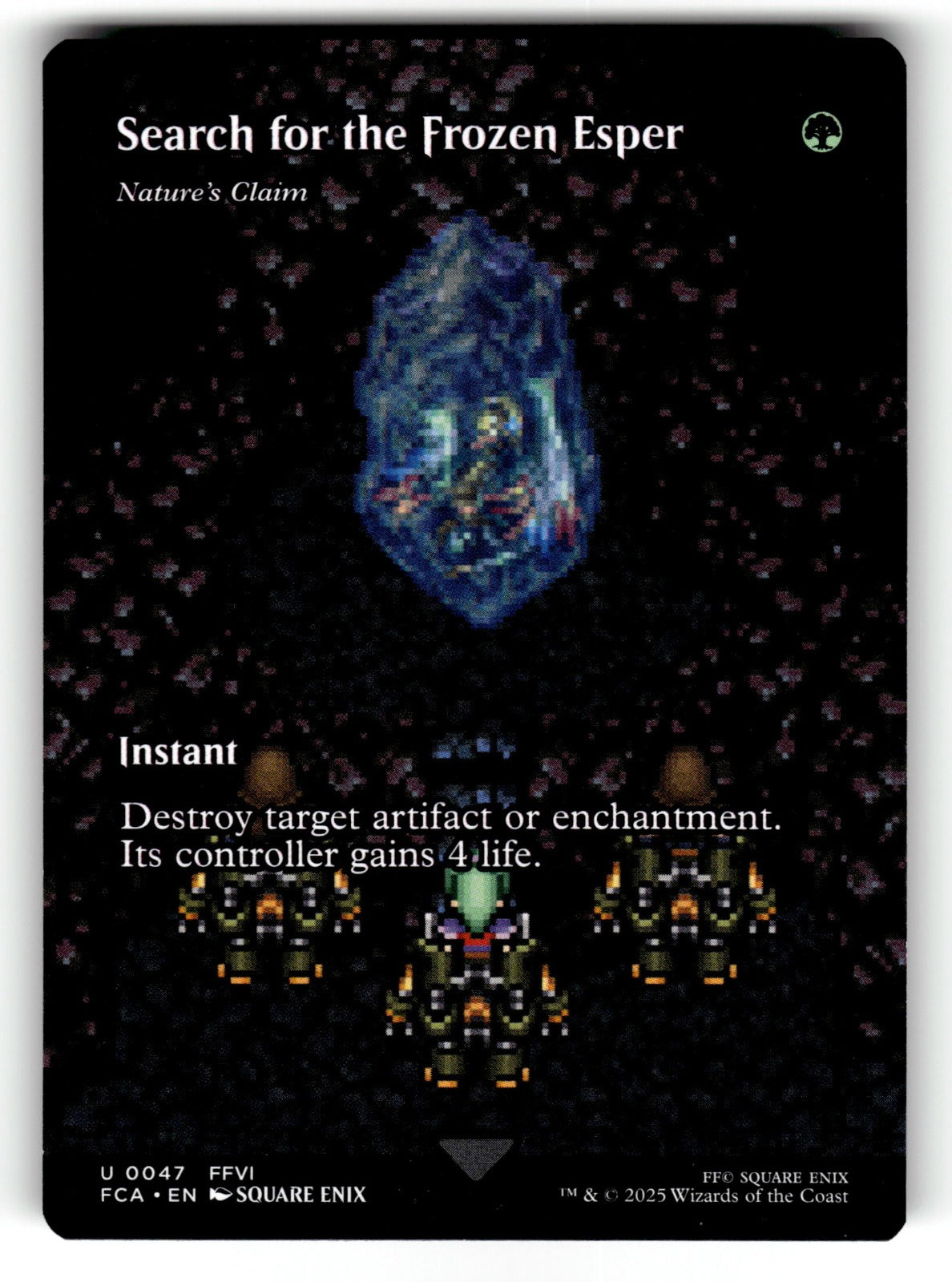 Search for the Frozen Esper - Nature's Claim (Showcase) – 47 FCA: FINAL FANTASY: Through the Ages U NM