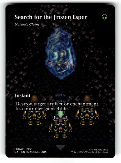 Search for the Frozen Esper - Nature's Claim (Showcase) – 47 FCA: FINAL FANTASY: Through the Ages U NM