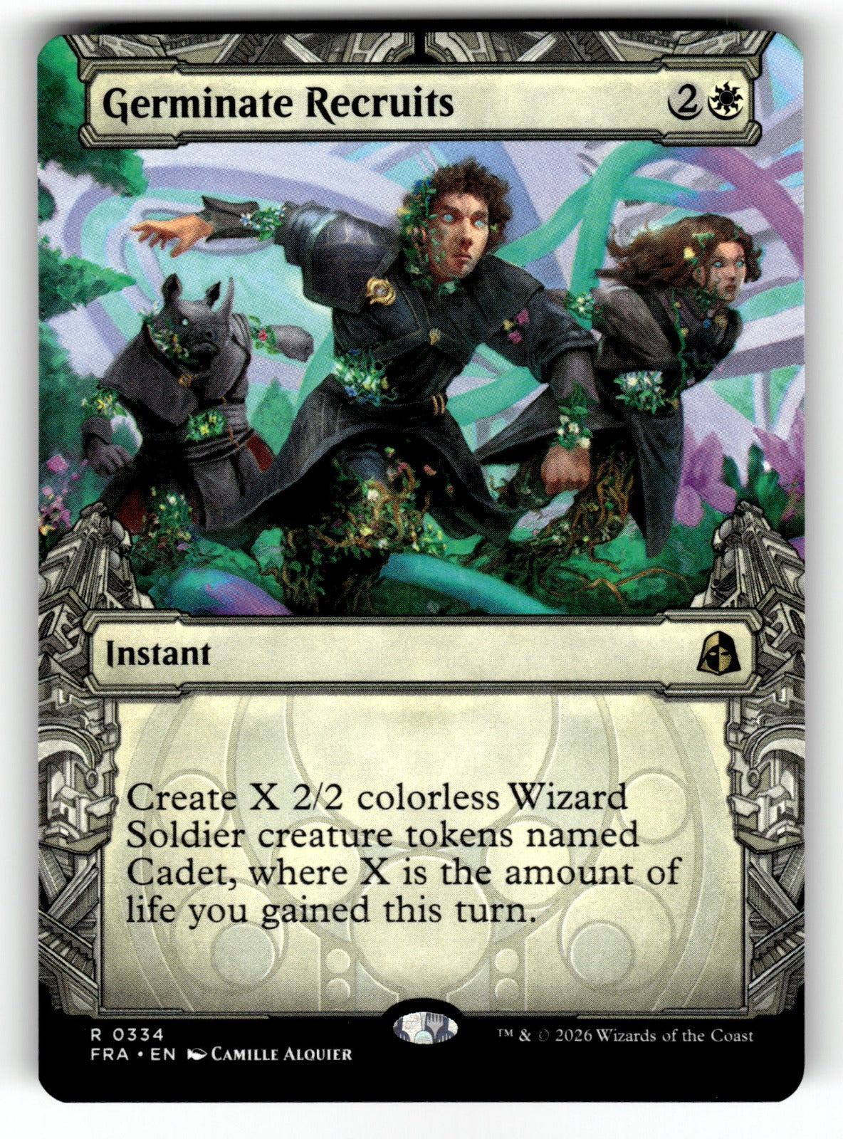 Germinate Recruits (Showcase) – 334 FRA: Reality Fracture R NM