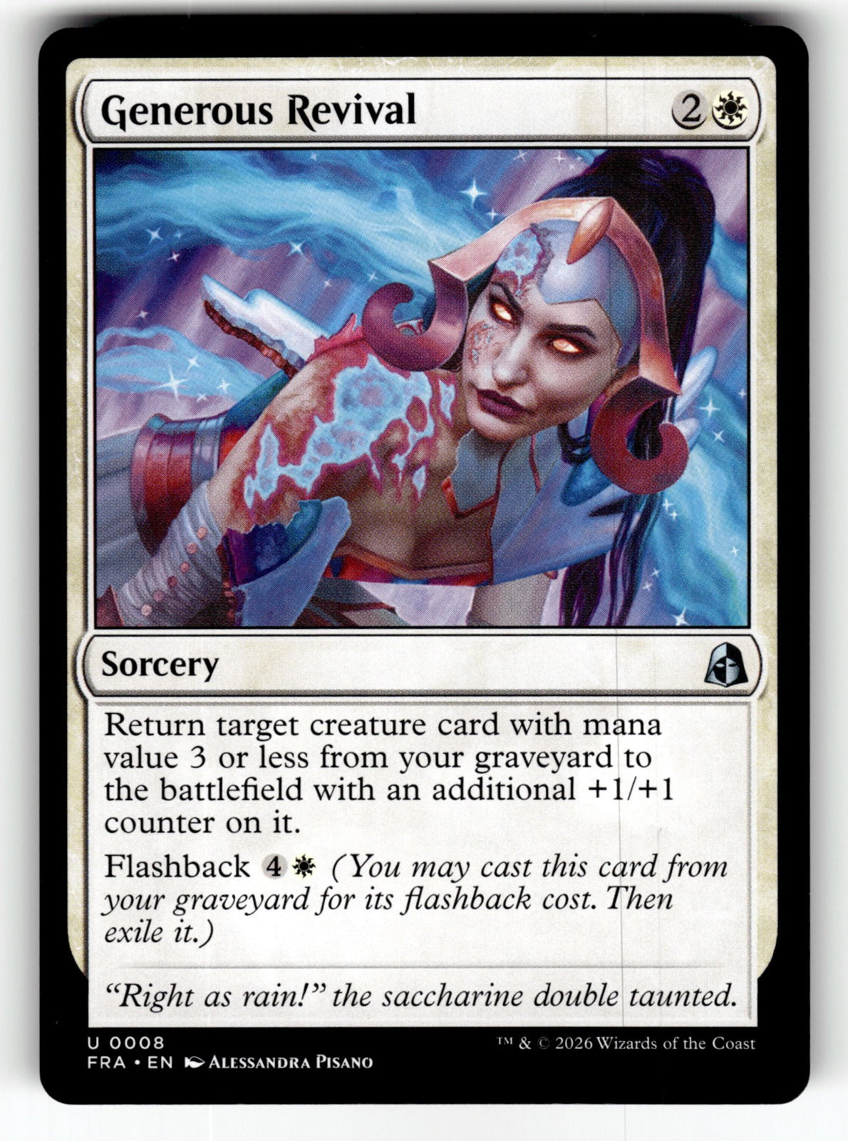 Generous Revival – 8 FRA: Reality Fracture U NM