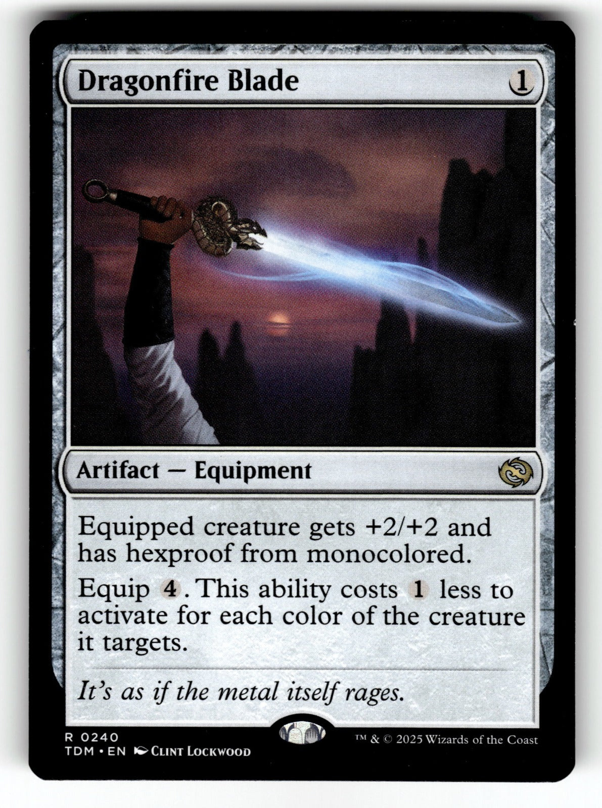 Dragonfire Blade – 240 TDM: Tarkir: Dragonstorm R NM