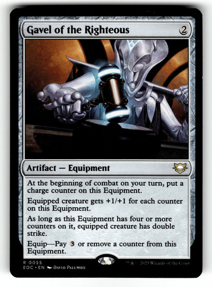 Gavel of the Righteous – 55 EOC: Commander: Edge of Eternities R NM