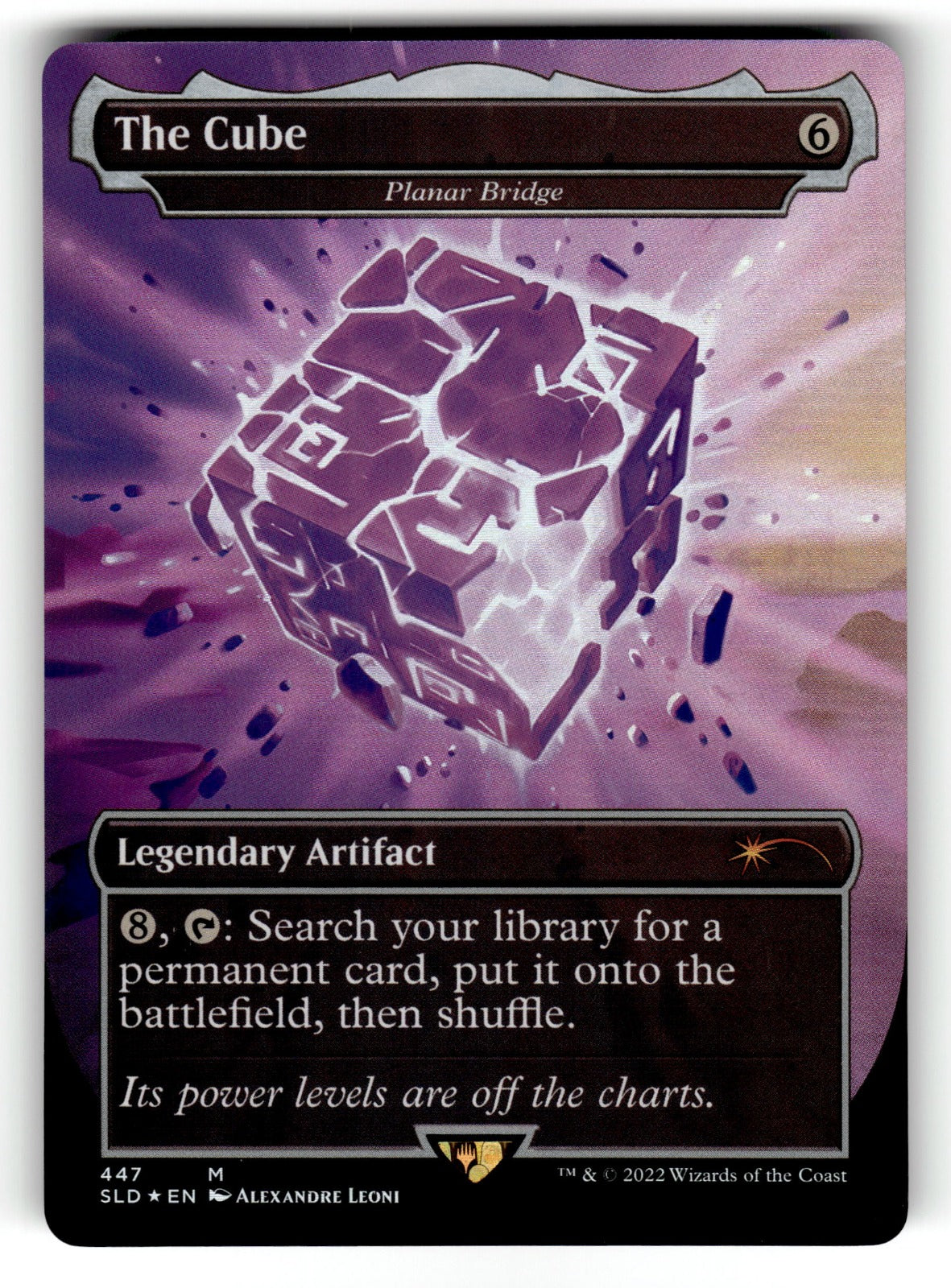 The Cube - Planar Bridge – 447 SLD: Secret Lair Drop Series M Foil LP