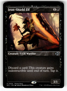 Iron-Shield Elf – 404 PPECL: Promo Pack: Lorwyn Eclipsed P NM
