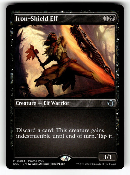 Iron-Shield Elf – 404 PPECL: Promo Pack: Lorwyn Eclipsed P NM