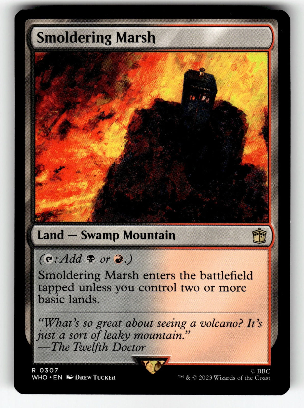 Smoldering Marsh – 307 WHO: Universes Beyond: Doctor Who R NM