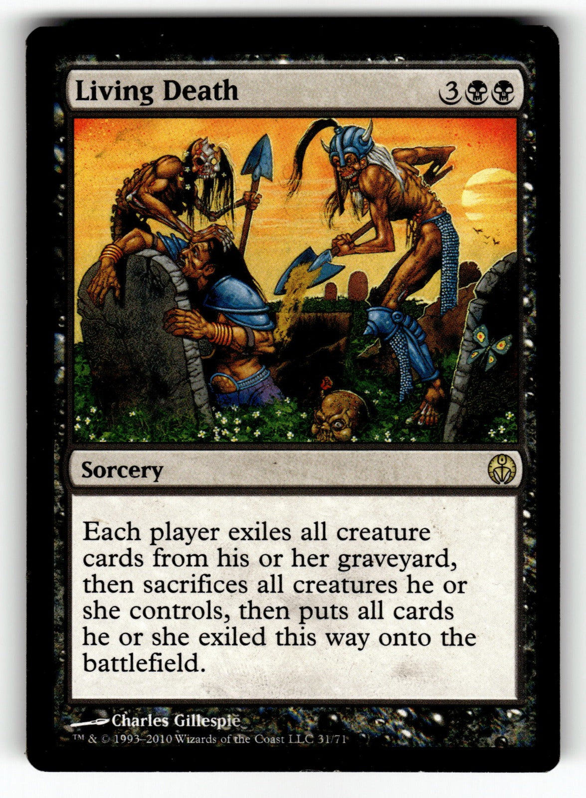 Living Death – 31 DDE: Duel Decks: Phyrexia vs. the Coalition R NM