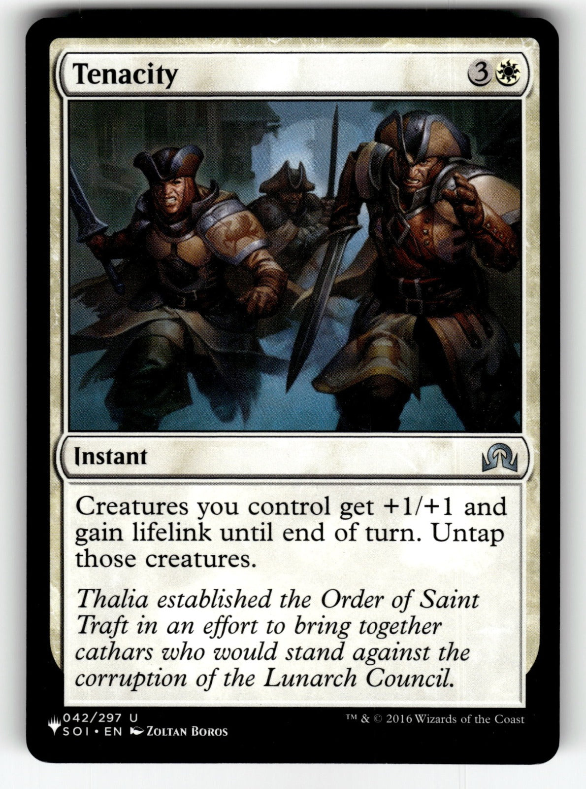 Tenacity – 042/297 LIST: The List Reprints U NM