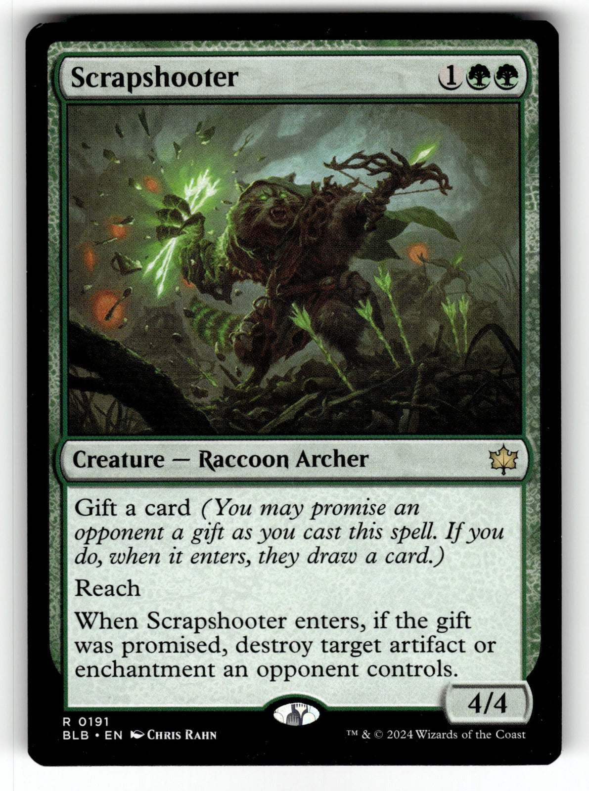 Scrapshooter – 191 BLB: Bloomburrow R NM