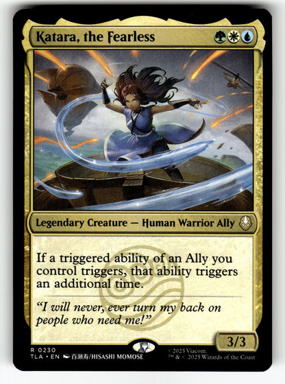 Katara, the Fearless – 230 TLA: Avatar: The Last Airbender R NM