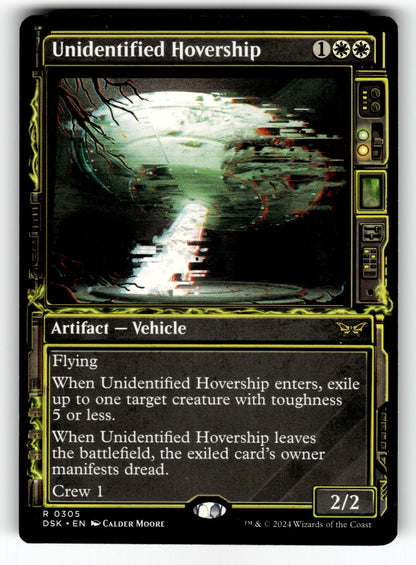 Unidentified Hovership (Showcase) – 305 DSK: Duskmourn: House of Horror R LP