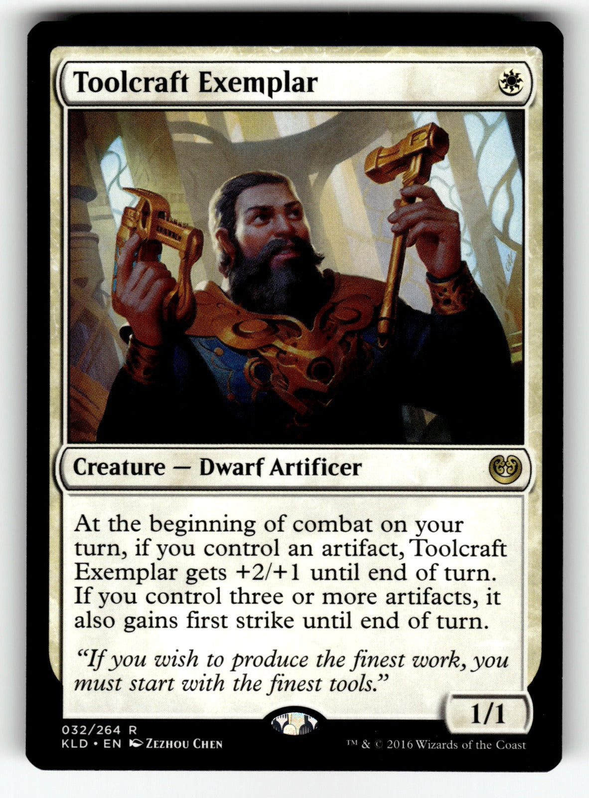 Toolcraft Exemplar – 32 KLD: Kaladesh R NM