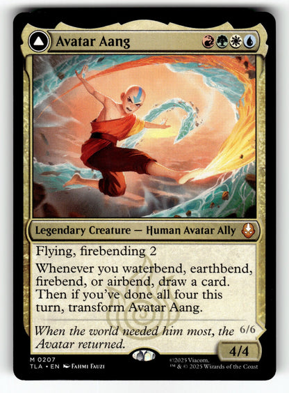Avatar Aang – 207 TLA: Avatar: The Last Airbender M NM