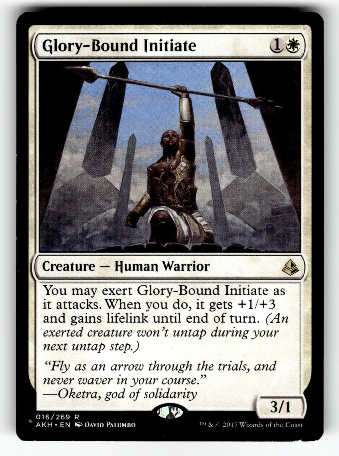 Glory-Bound Initiate – 16 AKH: Amonkhet R NM