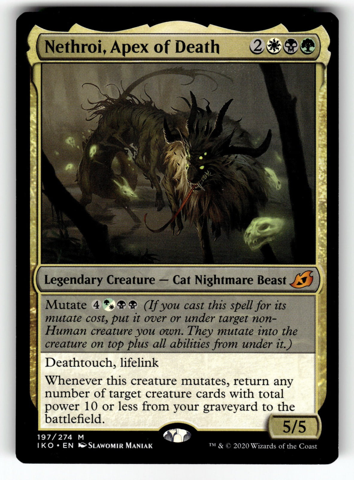 Nethroi, Apex of Death – 197 IKO: Ikoria: Lair of Behemoths M NM