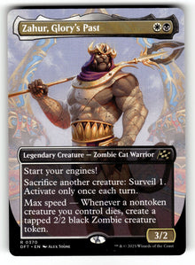 Zahur, Glory's Past (Borderless) – 370 DFT: Aetherdrift R NM