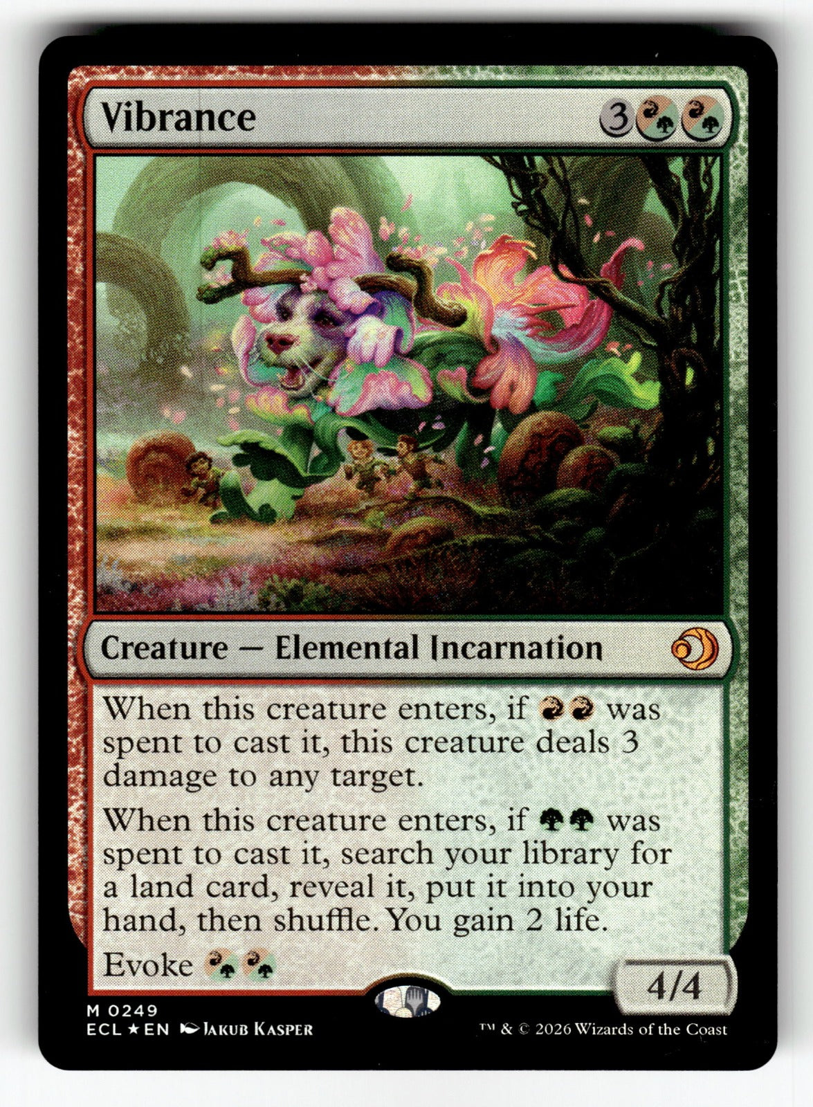 Vibrance – 249 ECL: Lorwyn Eclipsed M Foil NM