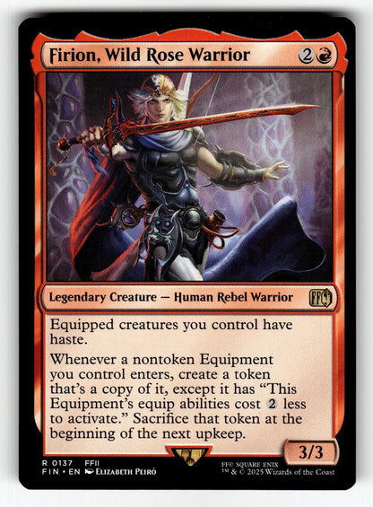Firion, Wild Rose Warrior – 137 FIN: FINAL FANTASY R NM