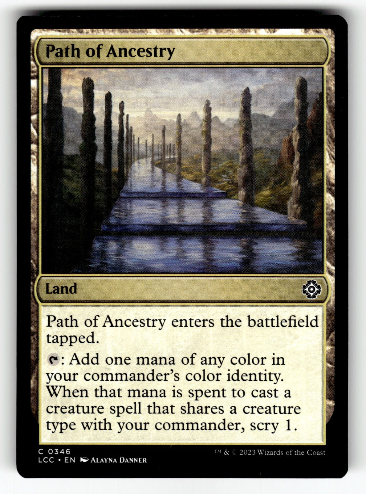 Path of Ancestry – 346 LCC: Commander: The Lost Caverns of Ixalan C NM