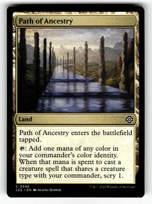Path of Ancestry – 346 LCC: Commander: The Lost Caverns of Ixalan C NM