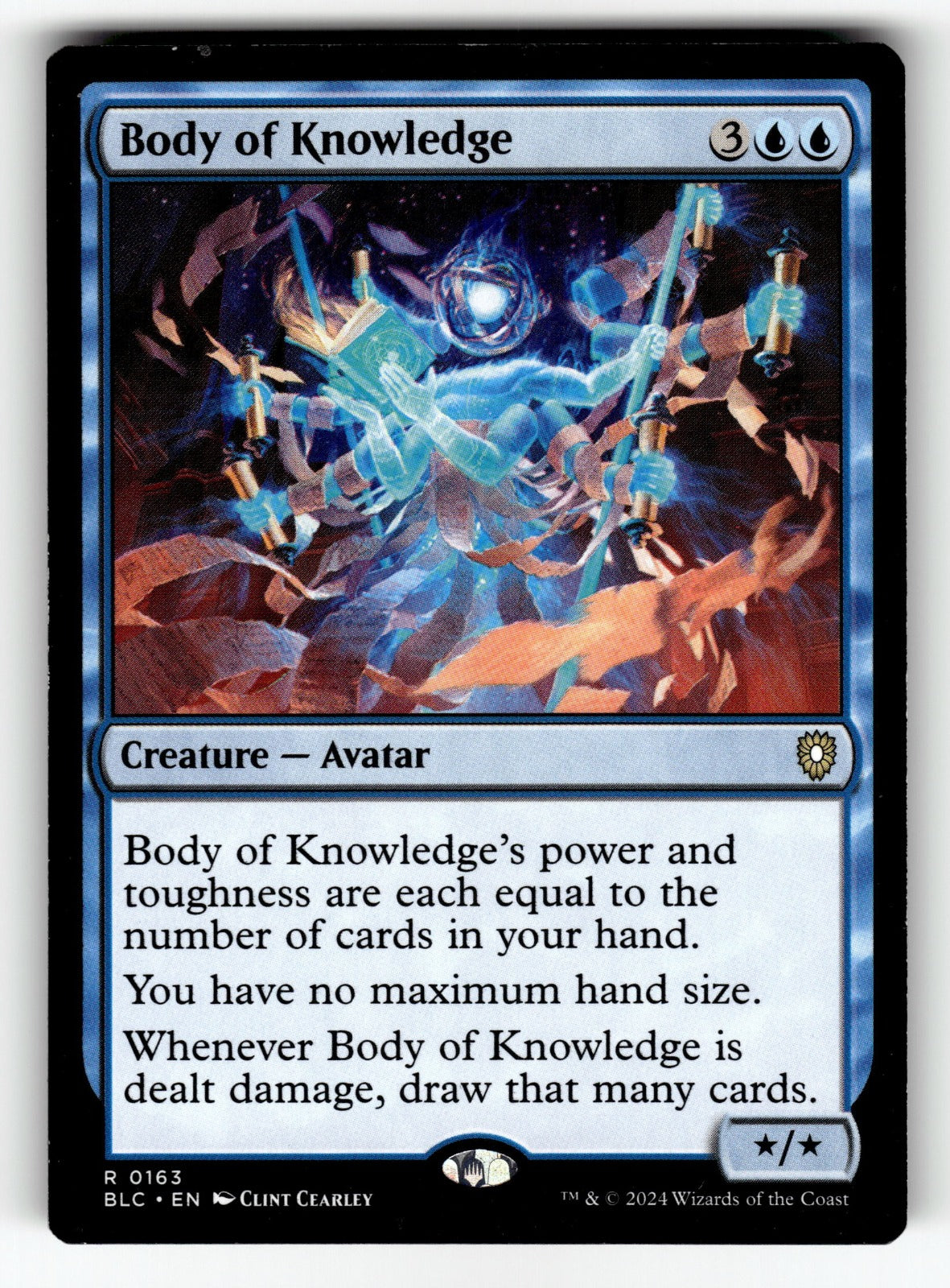 Body of Knowledge – 163 BLC: Commander: Bloomburrow R LP