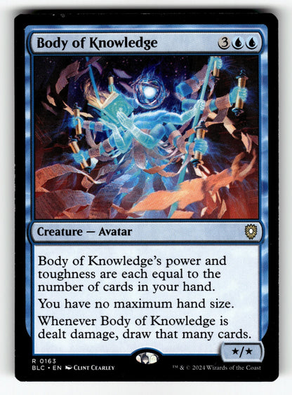 Body of Knowledge – 163 BLC: Commander: Bloomburrow R LP