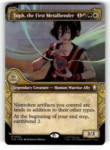 Toph, the First Metalbender (Showcase) – 353 TLA: Avatar: The Last Airbender R NM