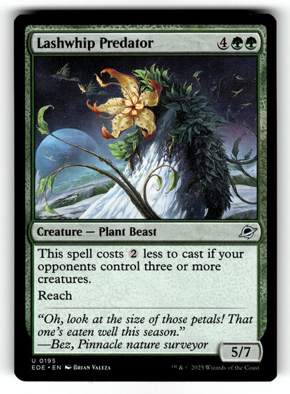 Lashwhip Predator – 195 EOE: Edge of Eternities U NM