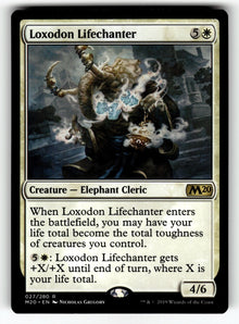 Loxodon Lifechanter – 27 M20: Core Set 2020 R NM
